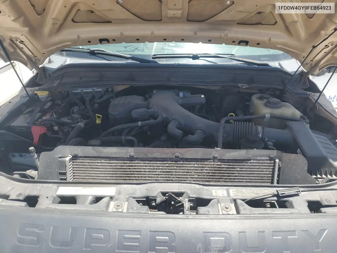 2015 Ford F450 Super Duty VIN: 1FD0W4GY9FEB64923 Lot: 61813665