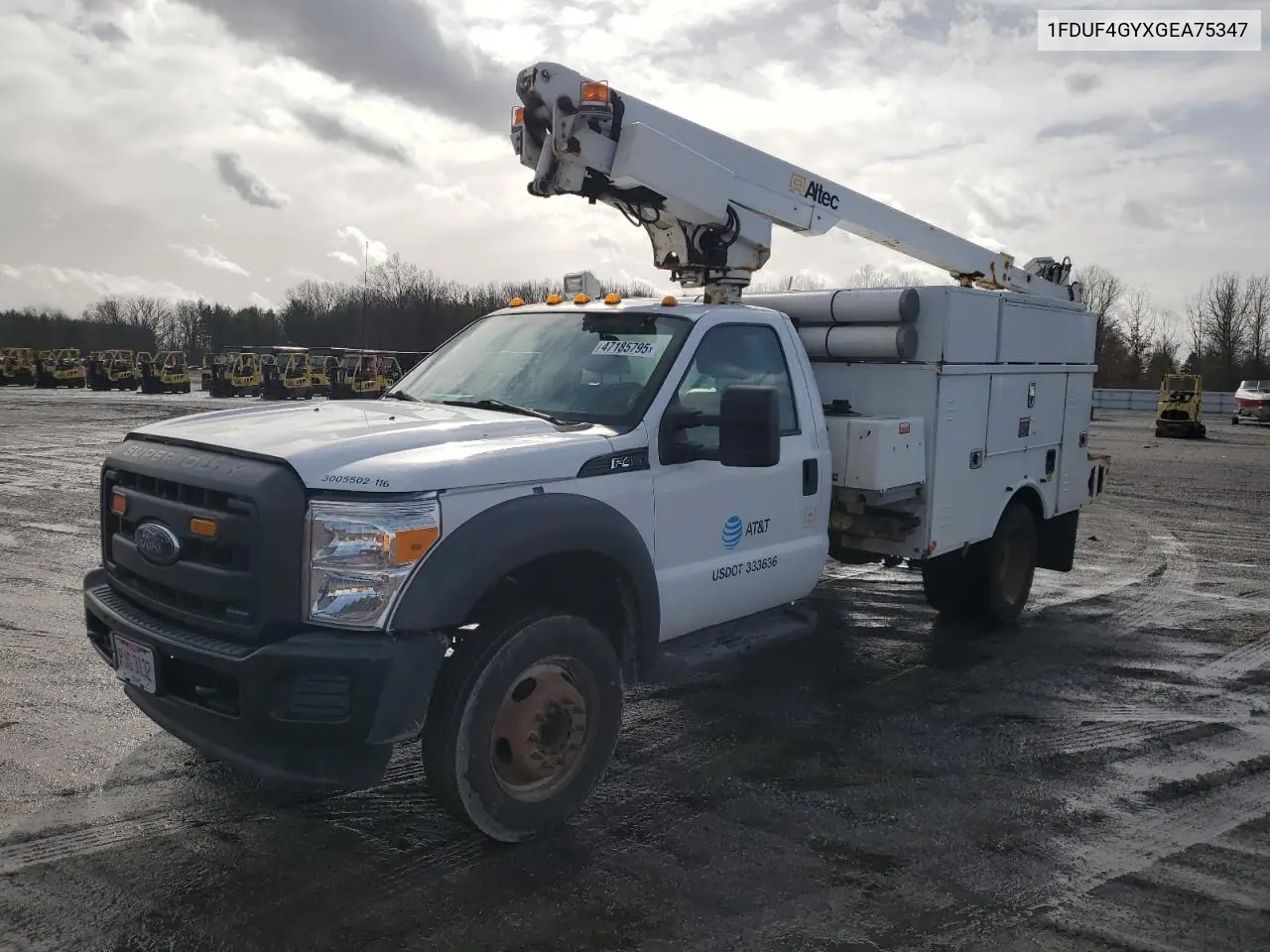 2016 Ford F450 Super Duty VIN: 1FDUF4GYXGEA75347 Lot: 47185795