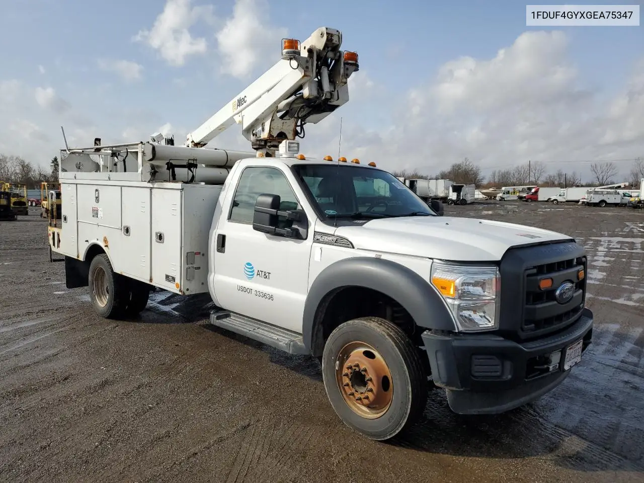 2016 Ford F450 Super Duty VIN: 1FDUF4GYXGEA75347 Lot: 47185795