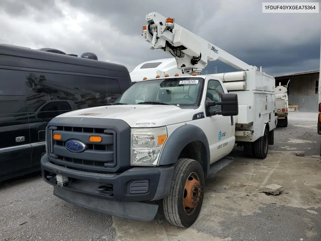 2016 Ford F450 Super Duty Bucket Truck VIN: 1FDUF4GYXGEA75364 Lot: 51278245