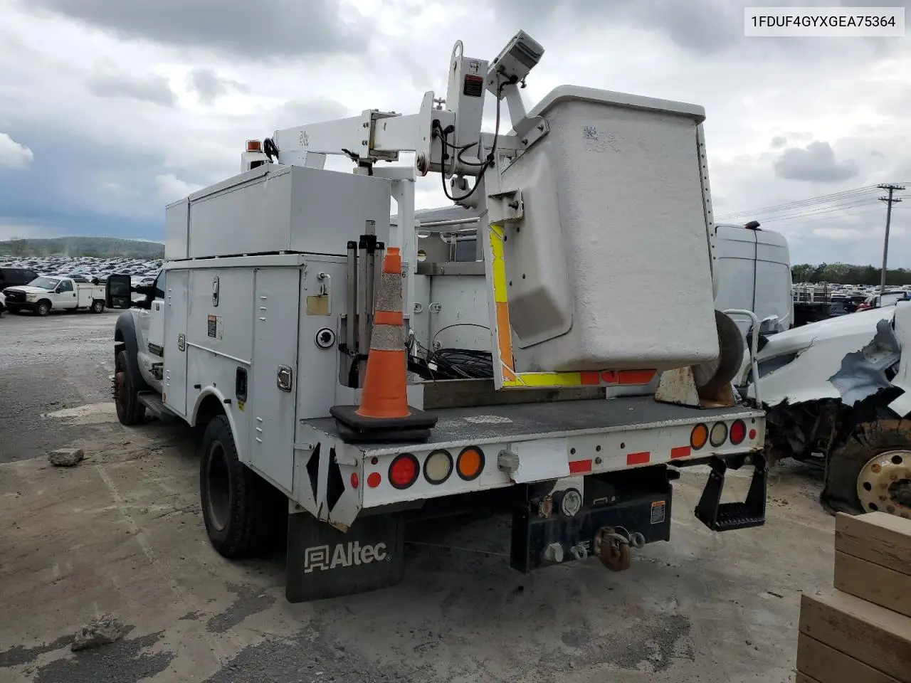 2016 Ford F450 Super Duty Bucket Truck VIN: 1FDUF4GYXGEA75364 Lot: 51278245