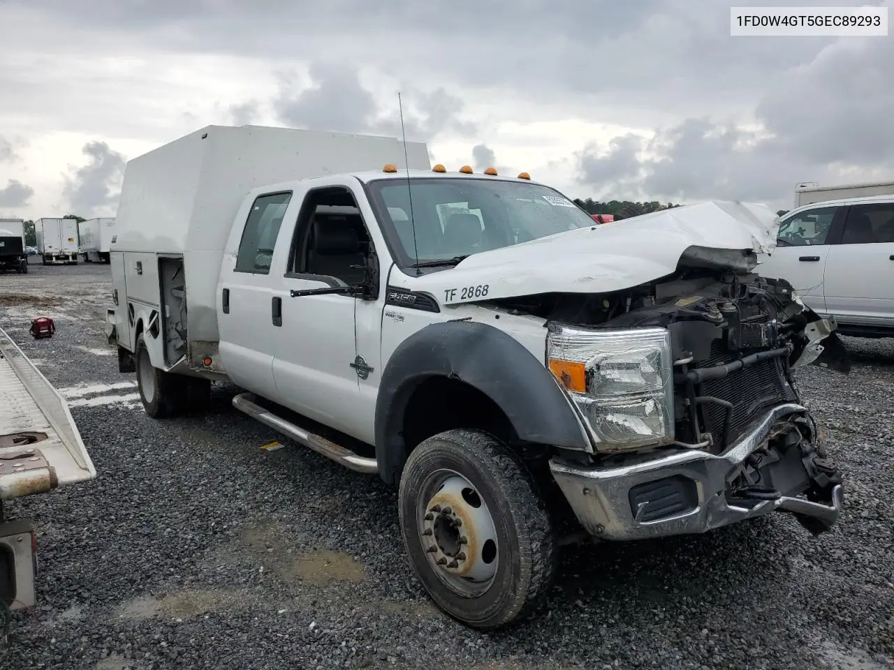2016 Ford F450 Super Duty VIN: 1FD0W4GT5GEC89293 Lot: 52855755