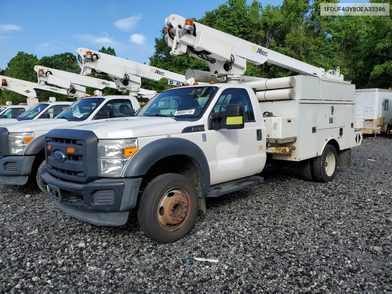 2016 Ford F450 Super Duty VIN: 1FDUF4GY8GEA33386 Lot: 56833715