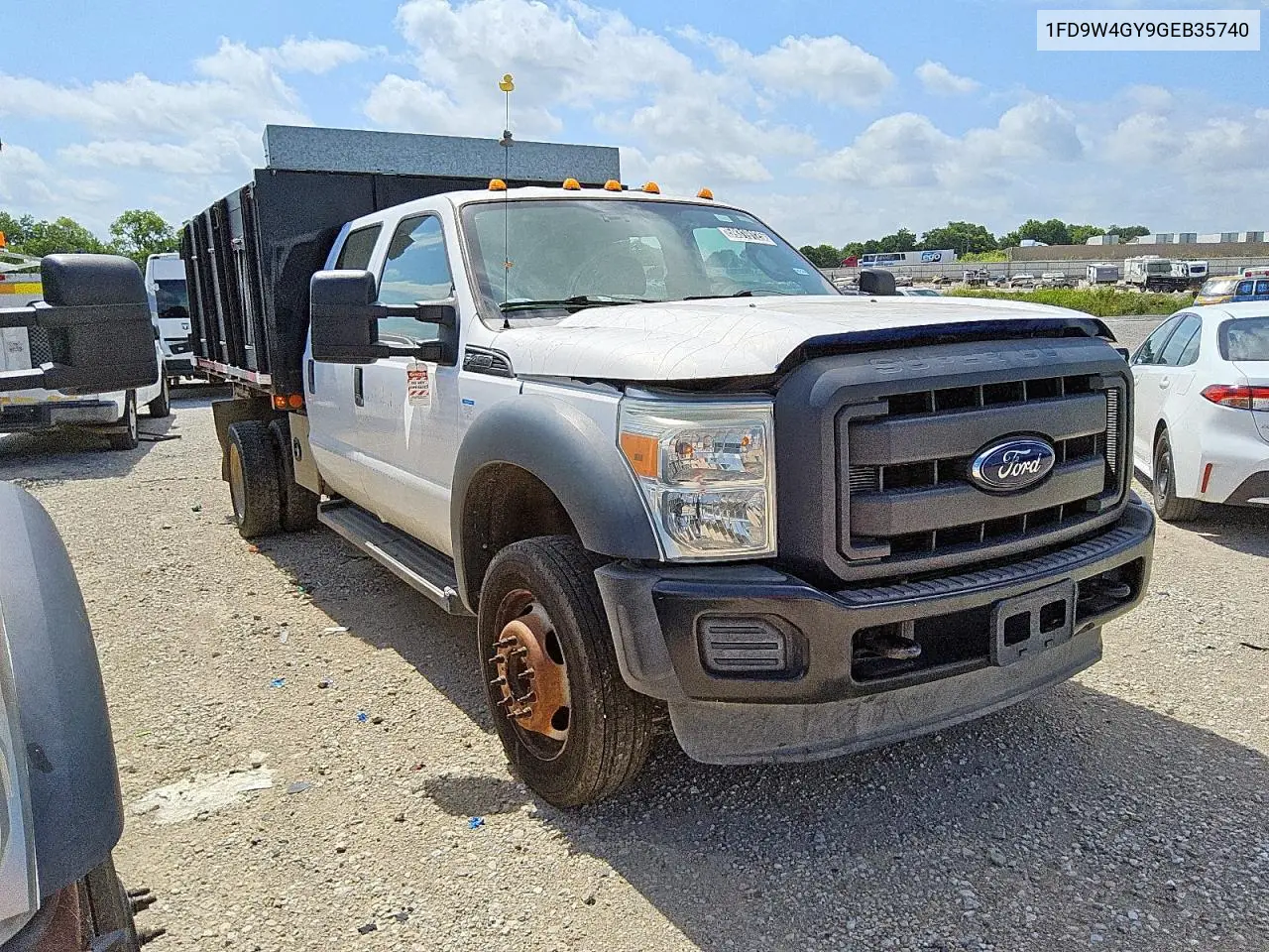 2016 Ford F450 Super Duty VIN: 1FD9W4GY9GEB35740 Lot: 59319125