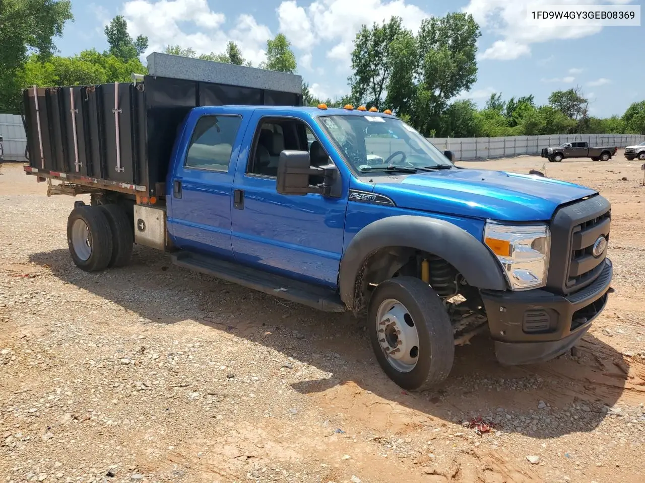 2016 Ford F450 Super Duty VIN: 1FD9W4GY3GEB08369 Lot: 61957965