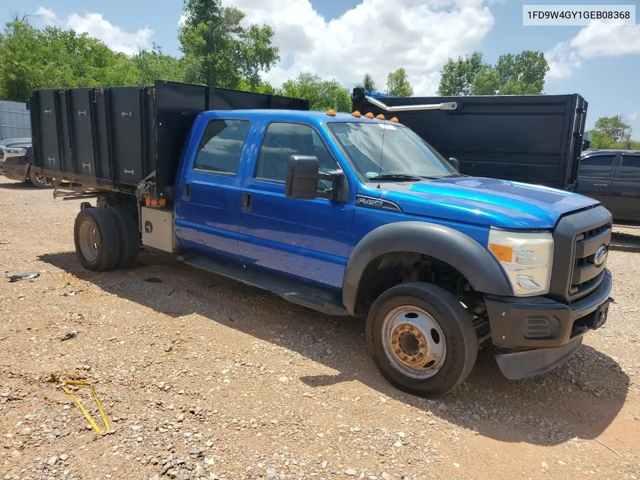 2016 Ford F450 Super Duty VIN: 1FD9W4GY1GEB08368 Lot: 62074195