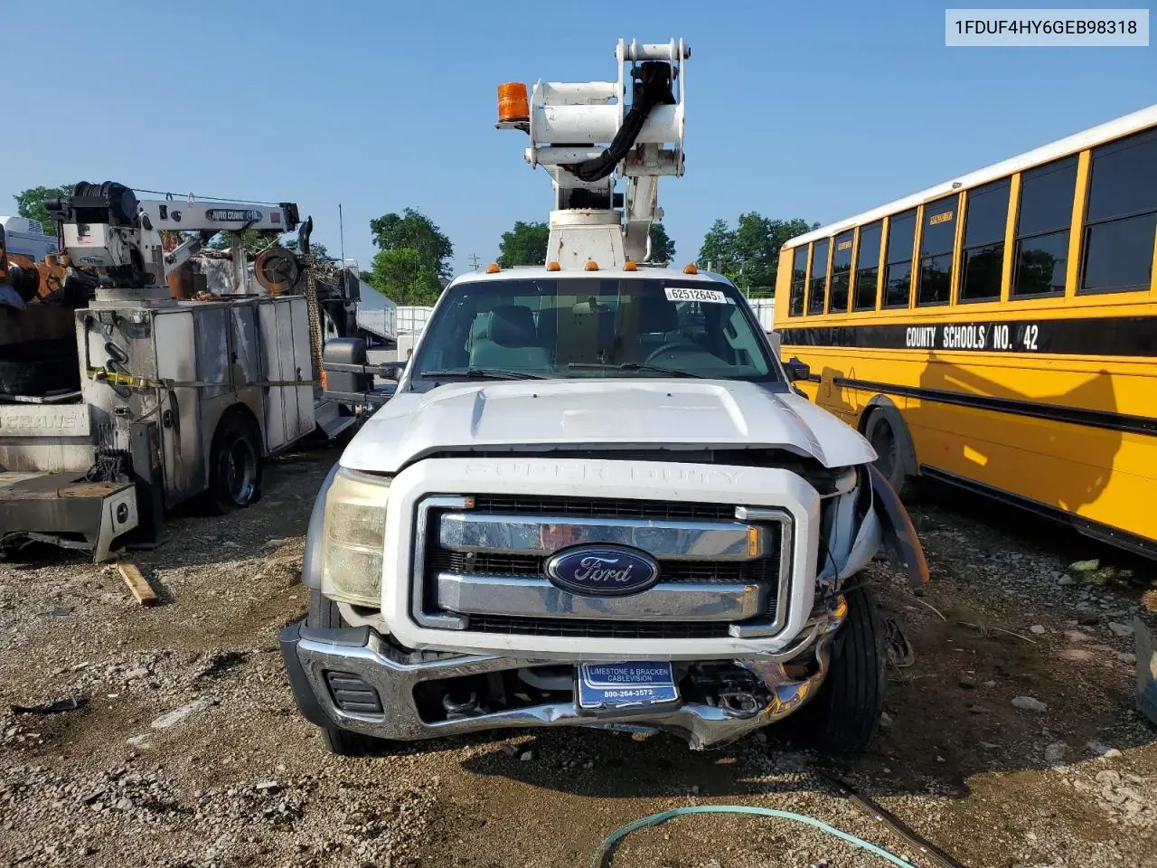 2016 Ford F450 Super Duty VIN: 1FDUF4HY6GEB98318 Lot: 62512645