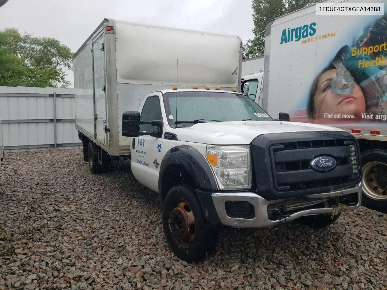 2016 Ford F450 Super Duty VIN: 1FDUF4GTXGEA14388 Lot: 62550275