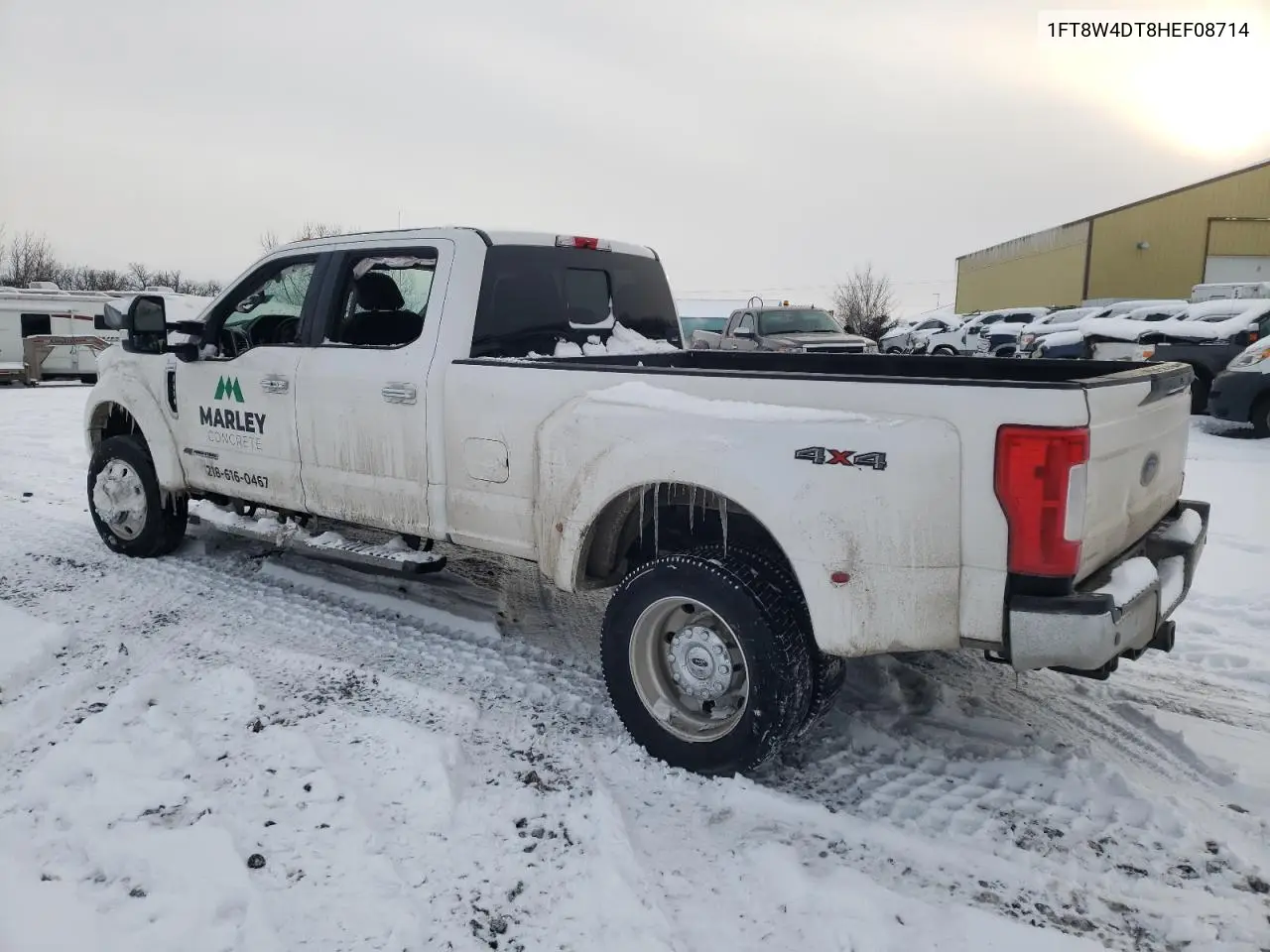 2017 Ford F450 Super Duty VIN: 1FT8W4DT8HEF08714 Lot: 44341195