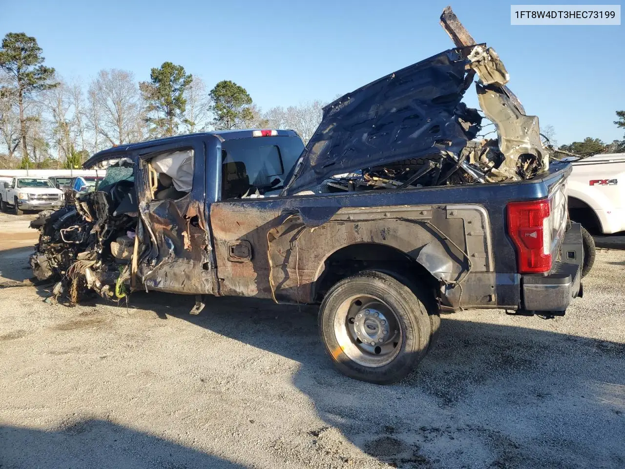 2017 Ford F450 Super Duty VIN: 1FT8W4DT3HEC73199 Lot: 47220215