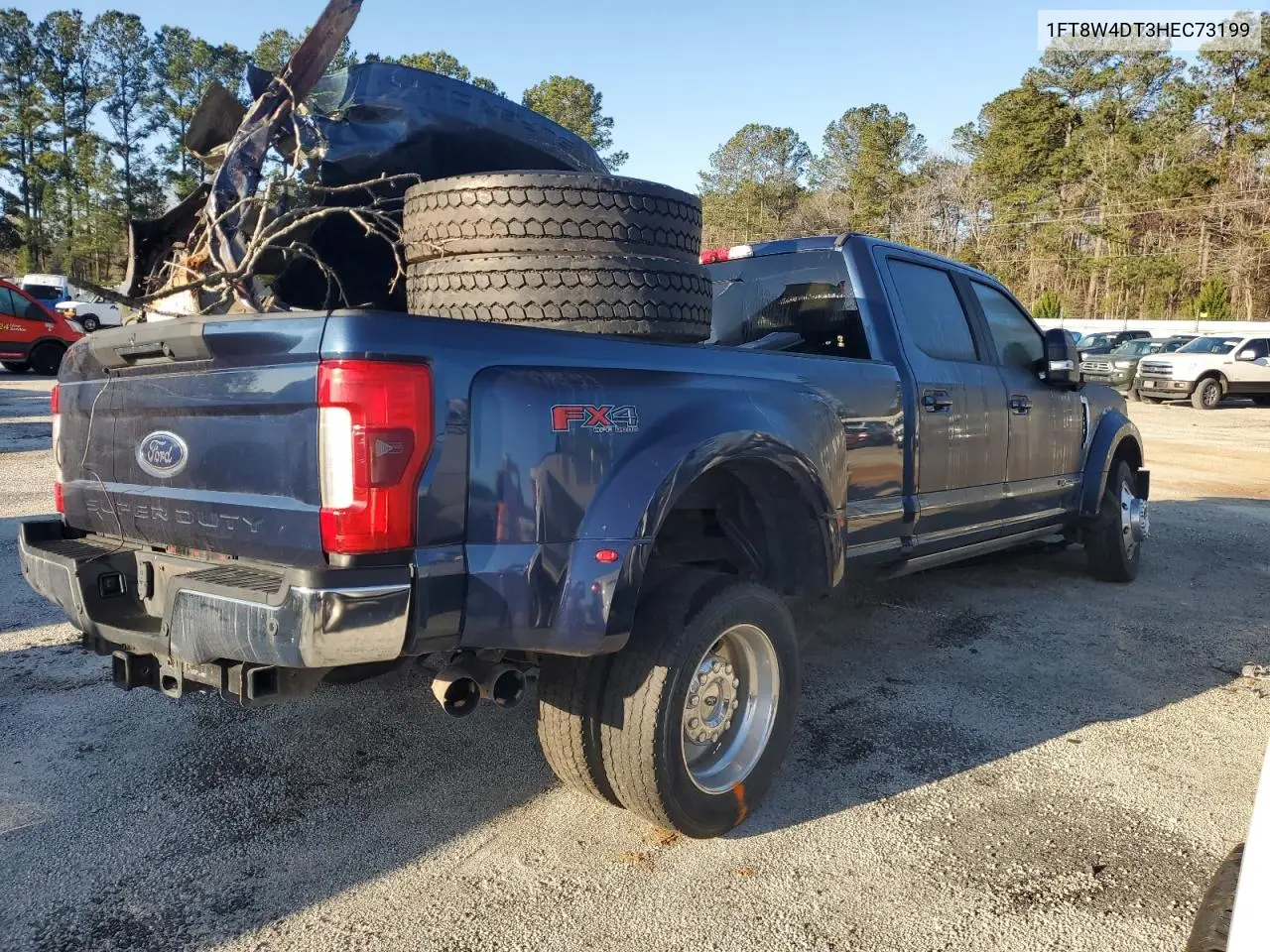 2017 Ford F450 Super Duty VIN: 1FT8W4DT3HEC73199 Lot: 47220215