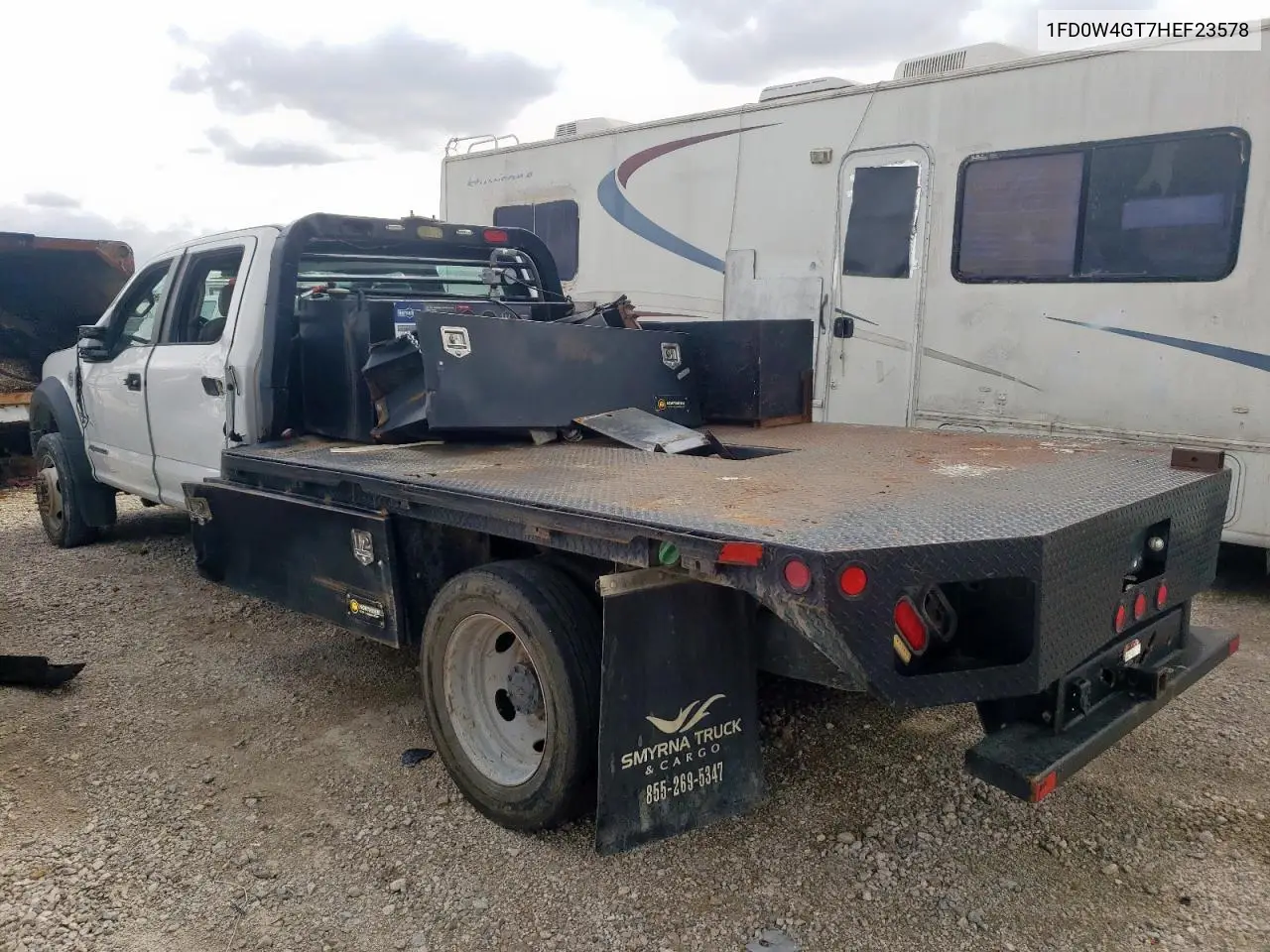 2017 Ford F450 Super Duty VIN: 1FD0W4GT7HEF23578 Lot: 58343105