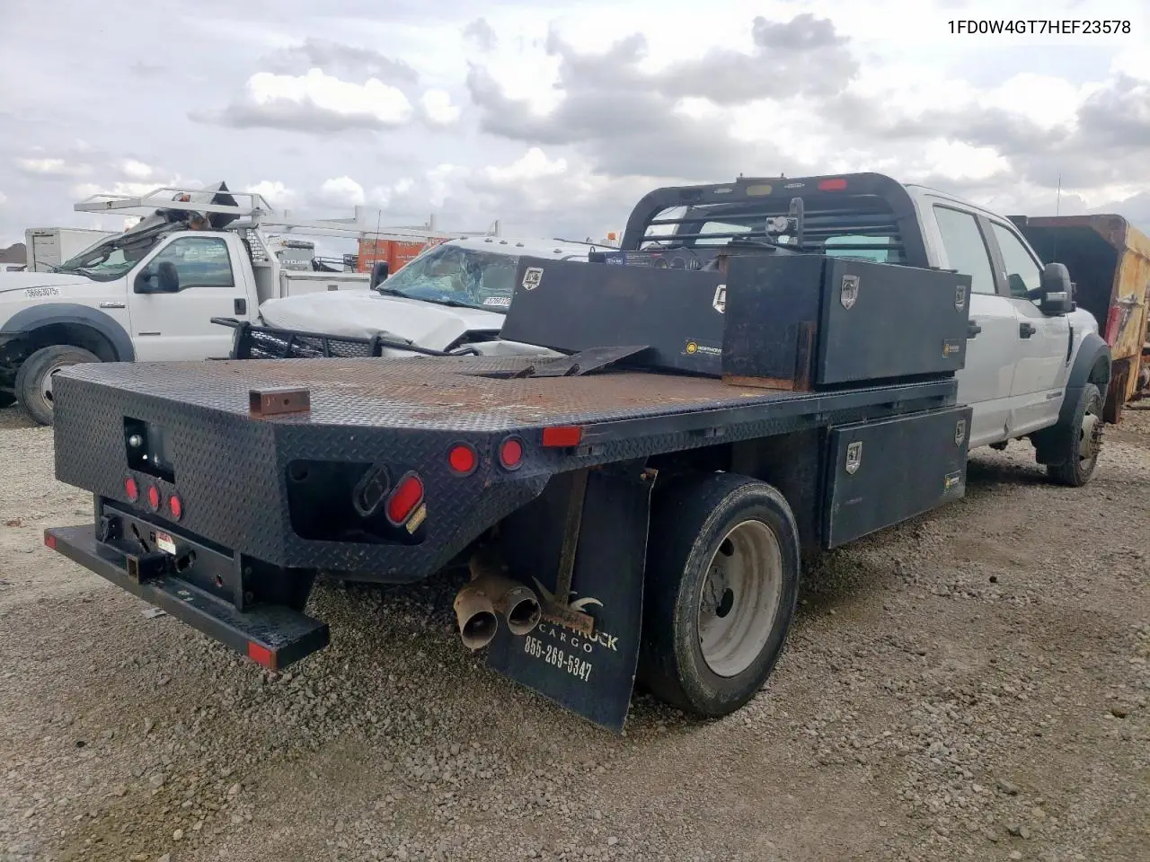 2017 Ford F450 Super Duty VIN: 1FD0W4GT7HEF23578 Lot: 58343105