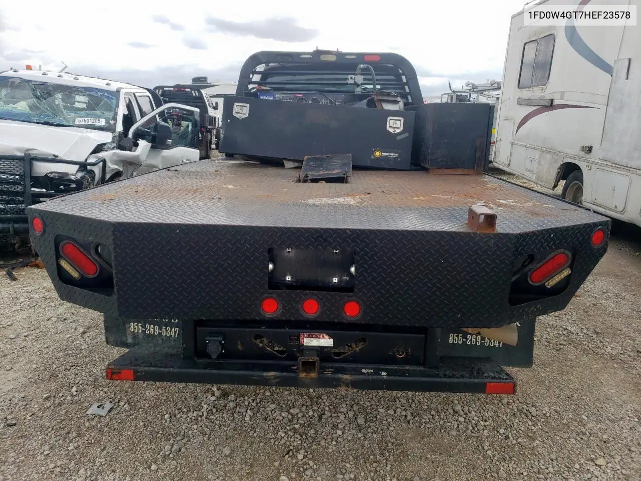 2017 Ford F450 Super Duty VIN: 1FD0W4GT7HEF23578 Lot: 58343105