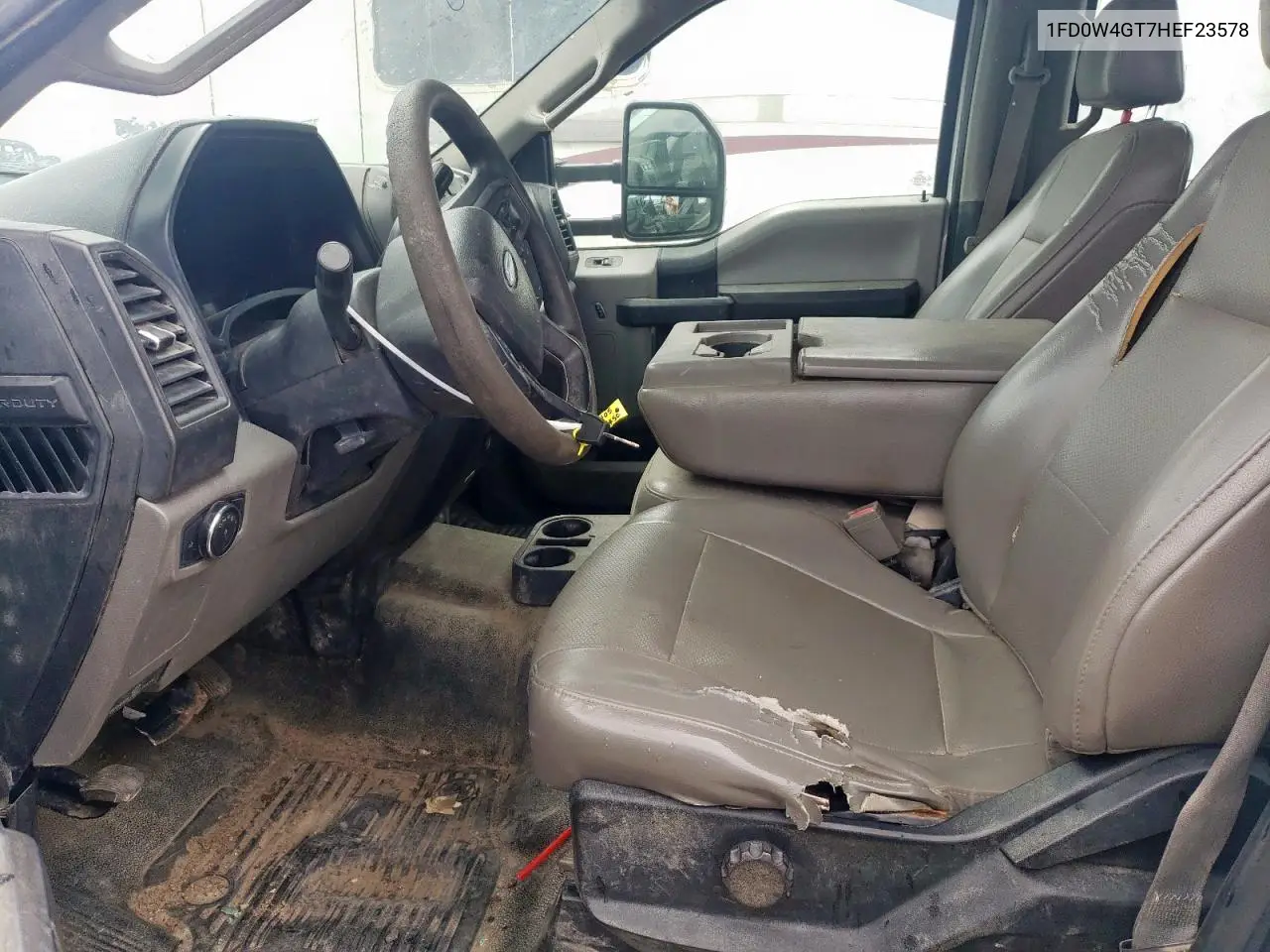 2017 Ford F450 Super Duty VIN: 1FD0W4GT7HEF23578 Lot: 58343105