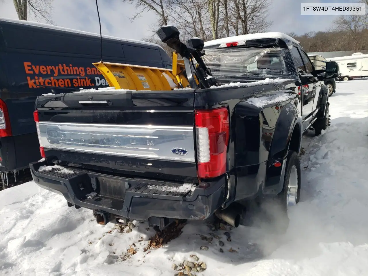 2017 Ford F450 Super Duty VIN: 1FT8W4DT4HED89351 Lot: 87121144