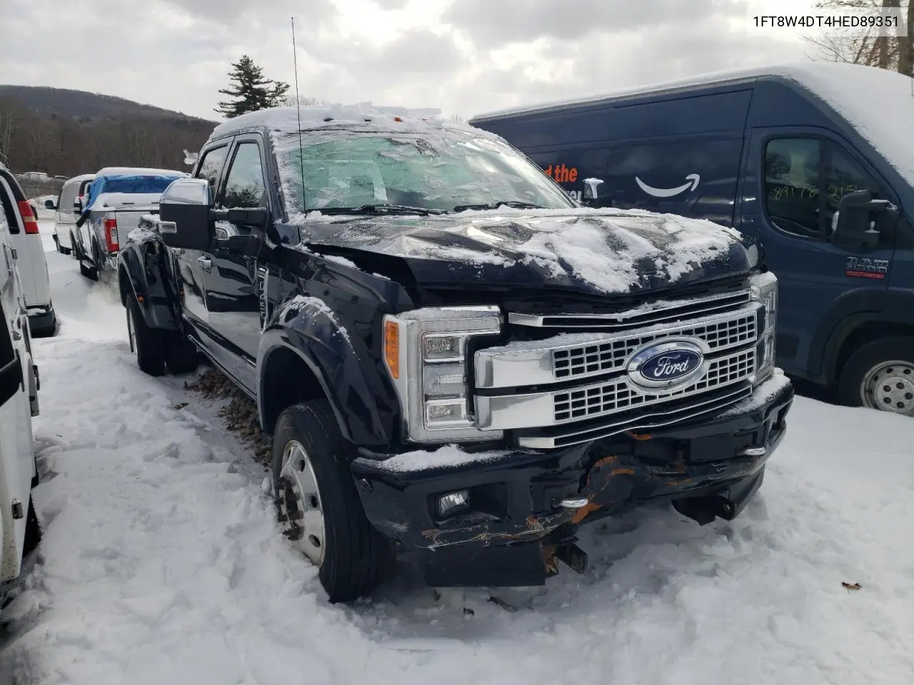 2017 Ford F450 Super Duty VIN: 1FT8W4DT4HED89351 Lot: 87121144