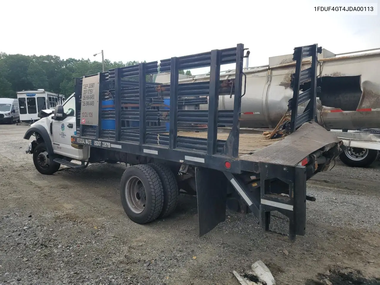 2018 Ford F450 Super Duty VIN: 1FDUF4GT4JDA00113 Lot: 59905555