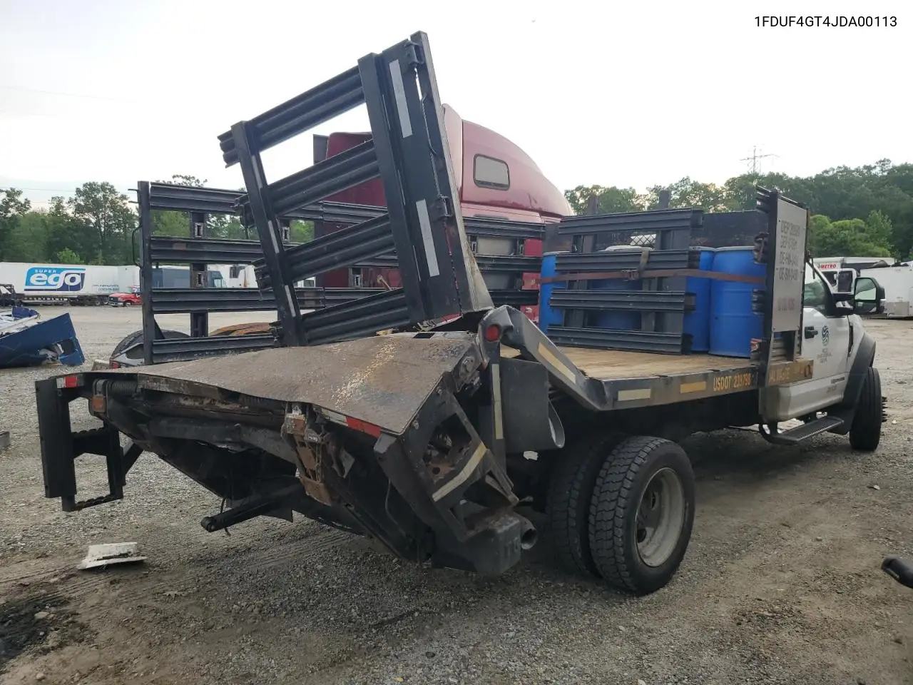 2018 Ford F450 Super Duty VIN: 1FDUF4GT4JDA00113 Lot: 59905555