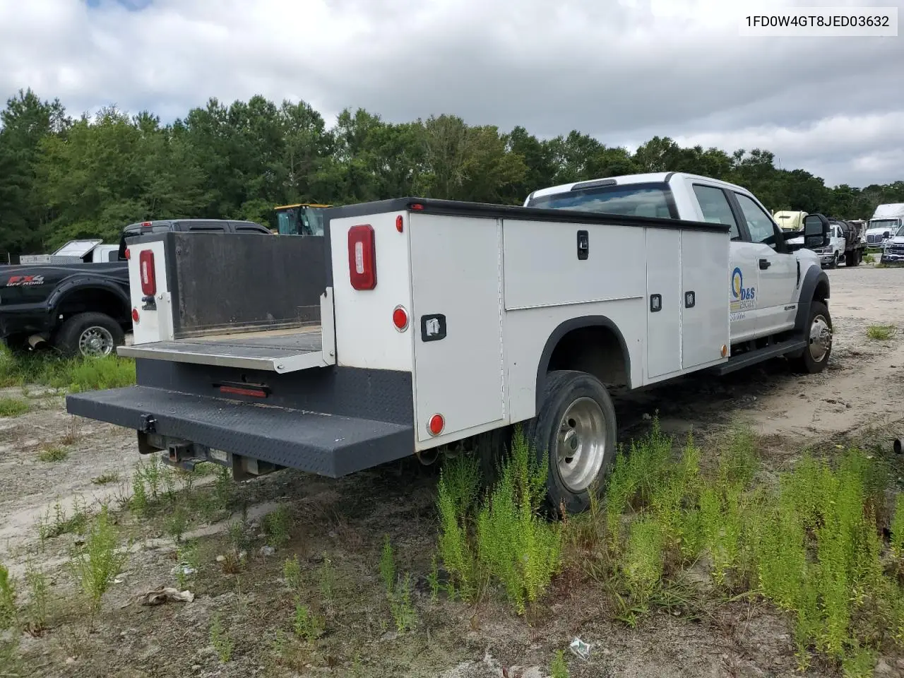 2018 Ford F450 Super Duty VIN: 1FD0W4GT8JED03632 Lot: 62152685