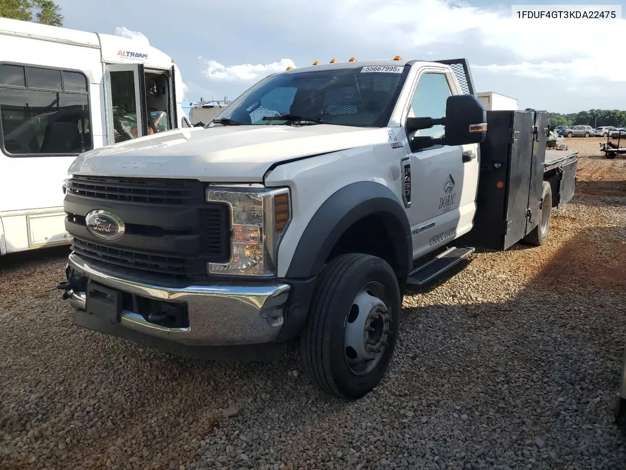 2019 Ford F450 Super Duty VIN: 1FDUF4GT3KDA22475 Lot: 55667995