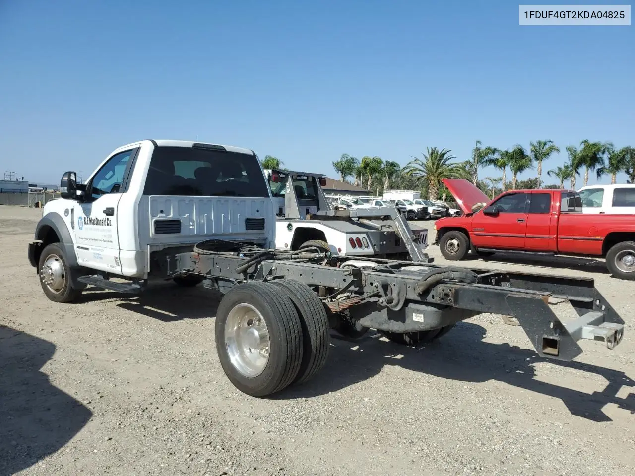 2019 Ford F450 Super Duty VIN: 1FDUF4GT2KDA04825 Lot: 61606755