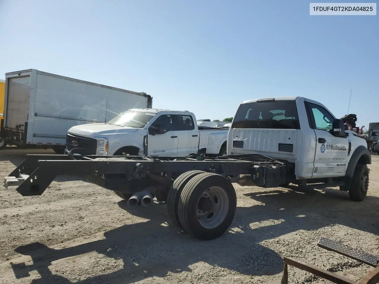 2019 Ford F450 Super Duty VIN: 1FDUF4GT2KDA04825 Lot: 61606755