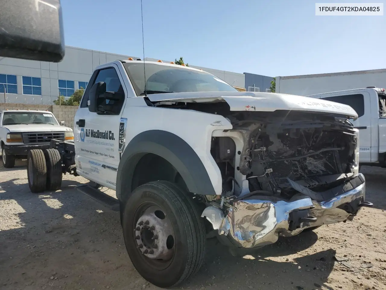 2019 Ford F450 Super Duty VIN: 1FDUF4GT2KDA04825 Lot: 61606755