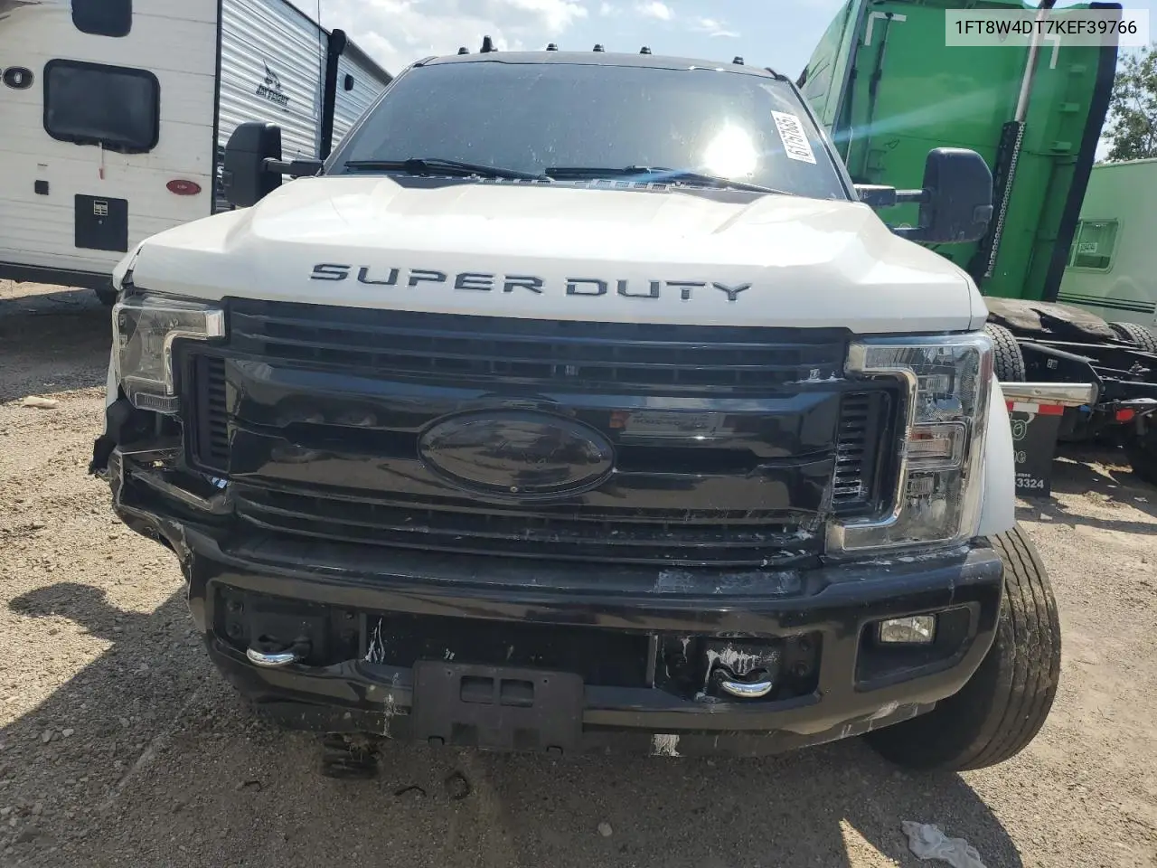 2019 Ford F450 Super Duty VIN: 1FT8W4DT7KEF39766 Lot: 61757885