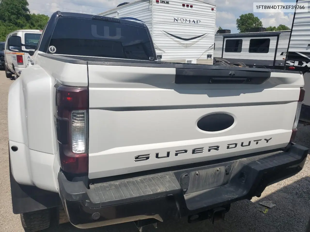 2019 Ford F450 Super Duty VIN: 1FT8W4DT7KEF39766 Lot: 61757885