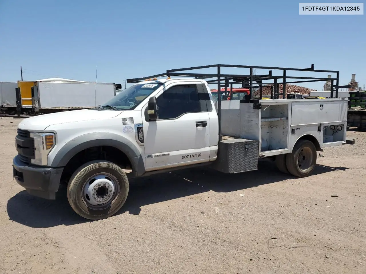 2019 Ford F450 Super Duty VIN: 1FDTF4GT1KDA12345 Lot: 62136475