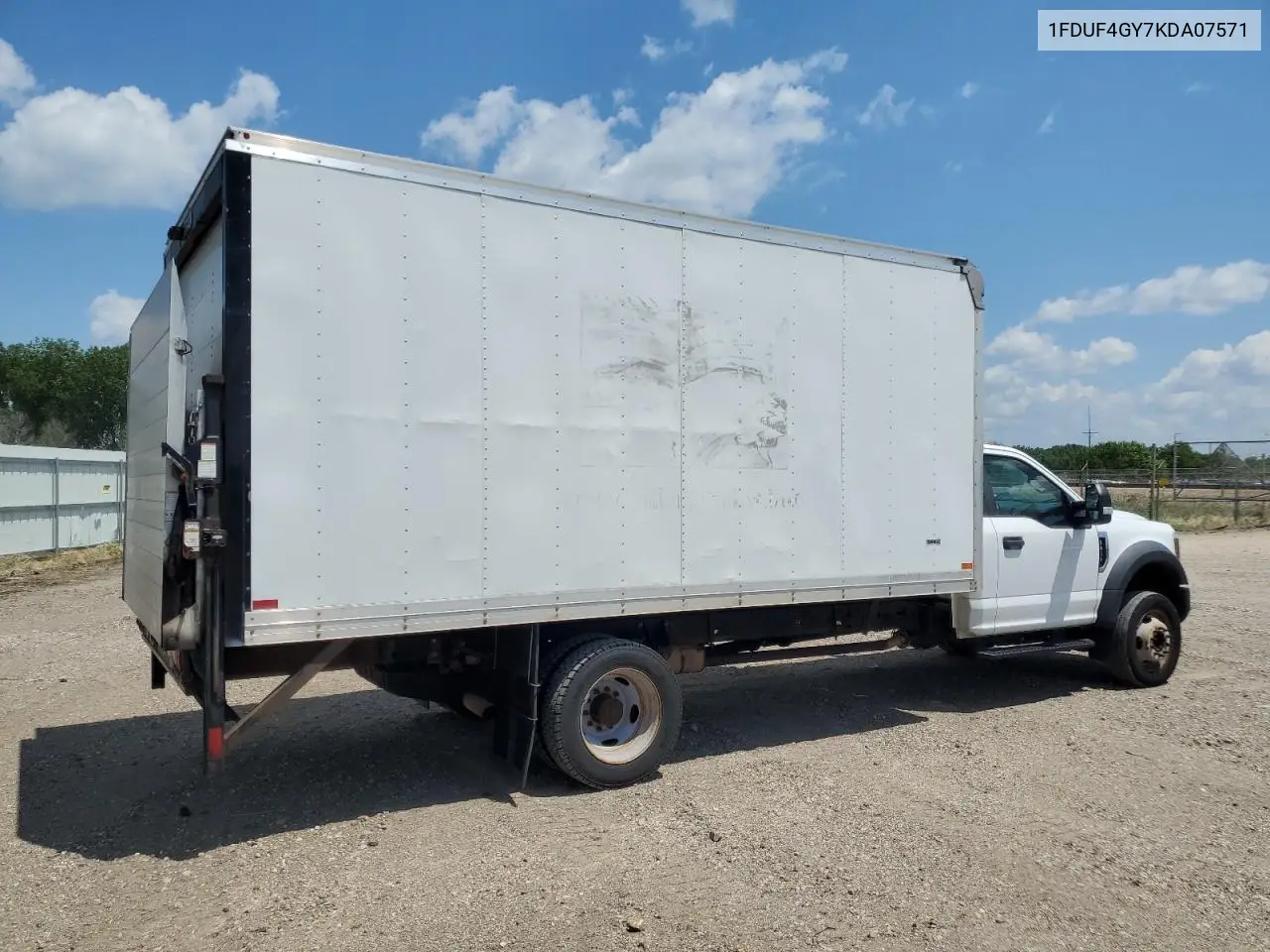 2019 Ford F450 Super Duty VIN: 1FDUF4GY7KDA07571 Lot: 63254245
