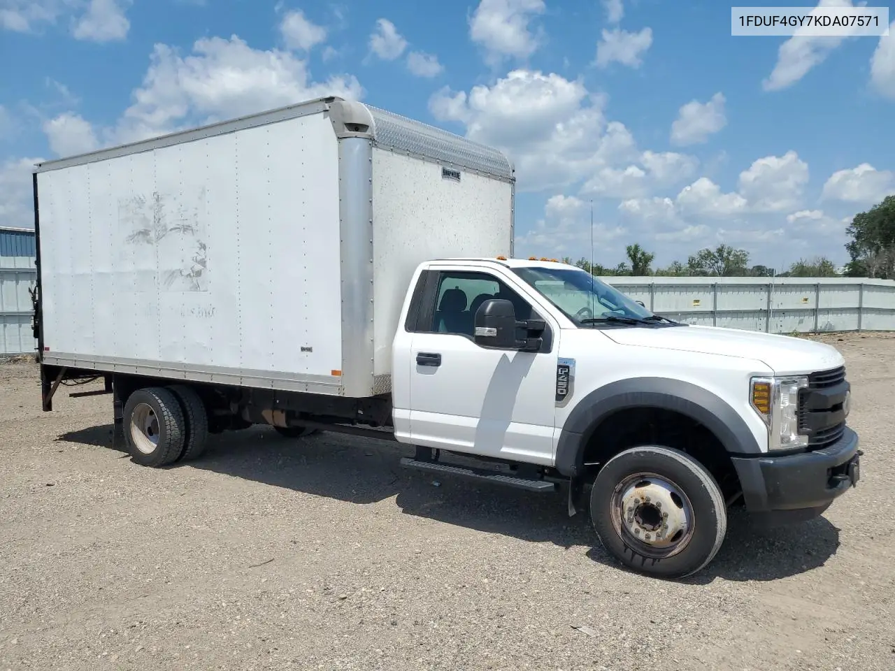 2019 Ford F450 Super Duty VIN: 1FDUF4GY7KDA07571 Lot: 63254245