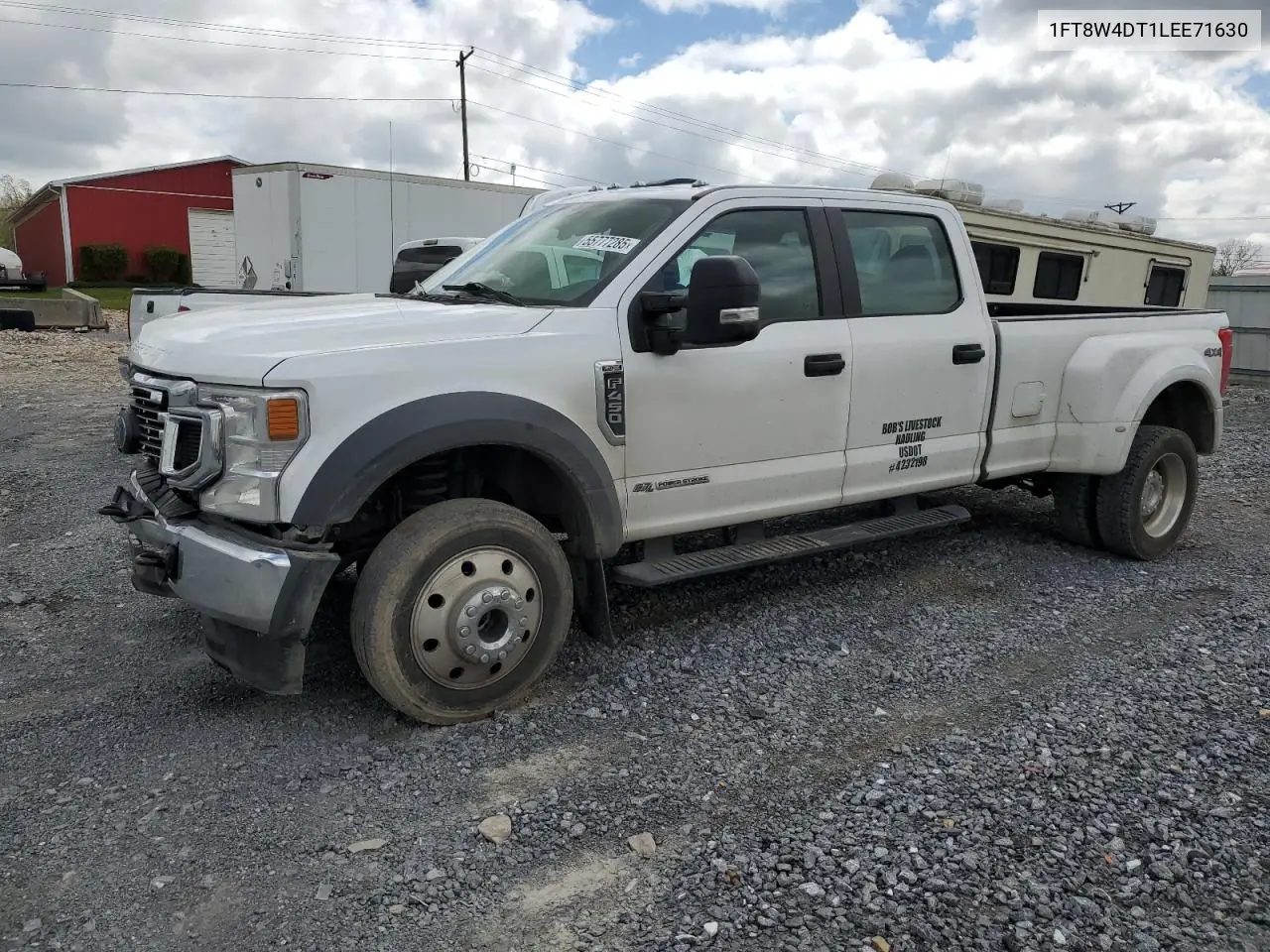 2020 Ford F450 Super Duty VIN: 1FT8W4DT1LEE71630 Lot: 55777285