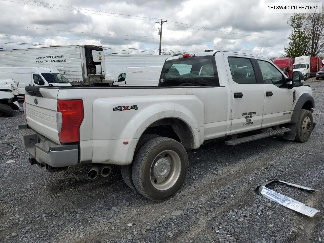 2020 Ford F450 Super Duty VIN: 1FT8W4DT1LEE71630 Lot: 55777285