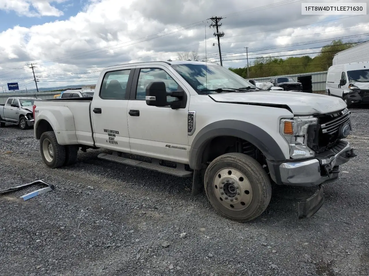 2020 Ford F450 Super Duty VIN: 1FT8W4DT1LEE71630 Lot: 55777285