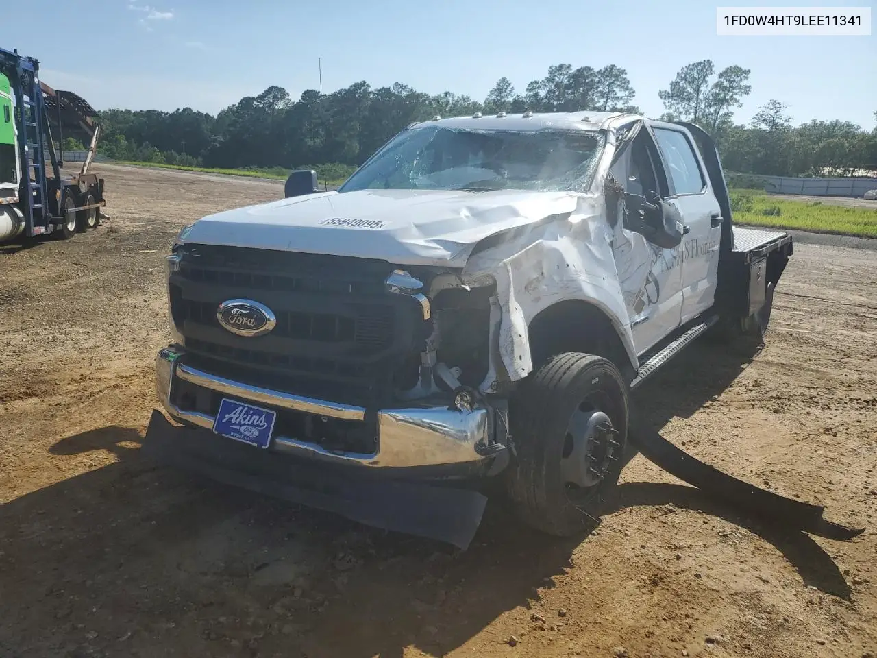 2020 Ford F450 Super Duty VIN: 1FD0W4HT9LEE11341 Lot: 55949095