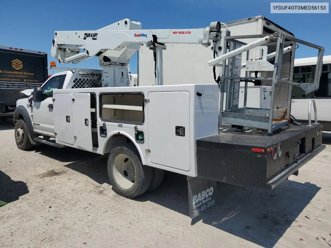 2021 Ford F450 Super Duty VIN: 1FDUF4GT0MED56153 Lot: 54900315