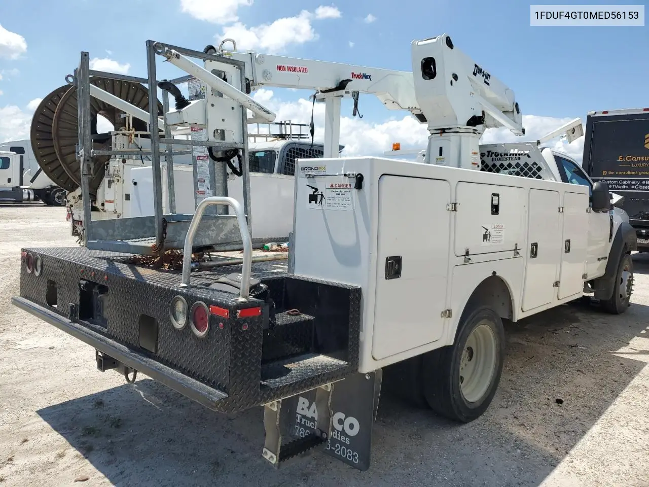 2021 Ford F450 Super Duty VIN: 1FDUF4GT0MED56153 Lot: 54900315