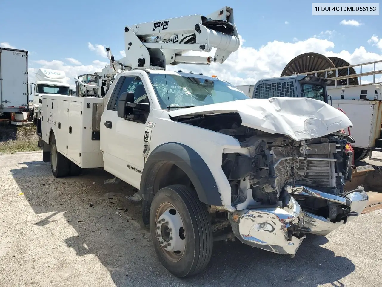 2021 Ford F450 Super Duty VIN: 1FDUF4GT0MED56153 Lot: 54900315