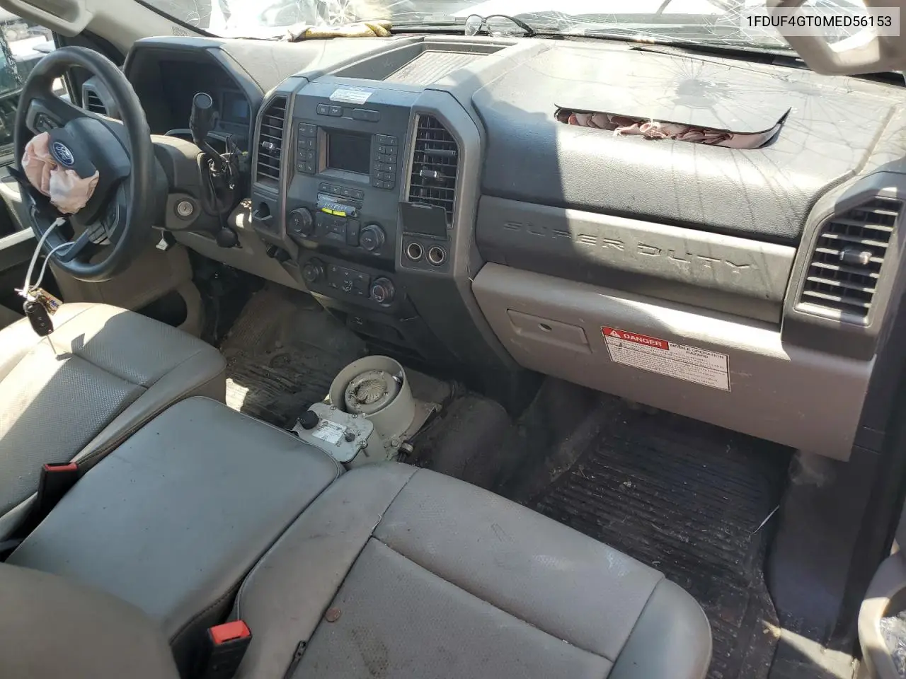2021 Ford F450 Super Duty VIN: 1FDUF4GT0MED56153 Lot: 54900315