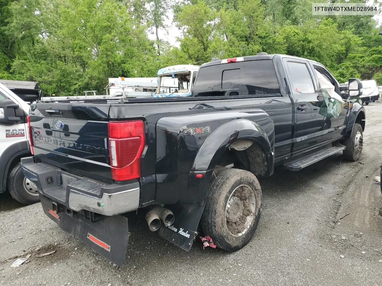 2021 Ford F450 Super Duty VIN: 1FT8W4DTXMED28984 Lot: 55114885