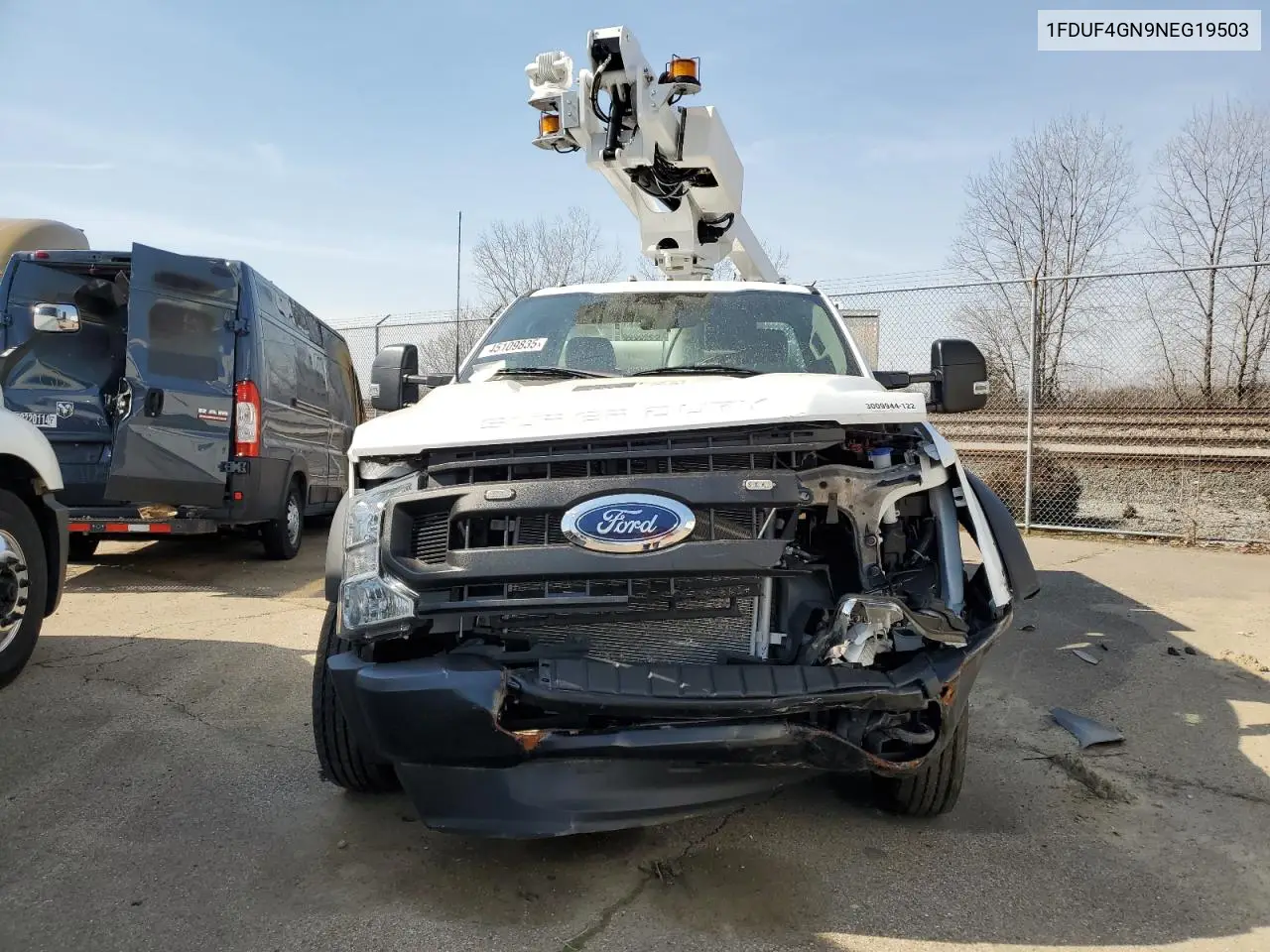 2022 Ford F450 Super Duty VIN: 1FDUF4GN9NEG19503 Lot: 45109835