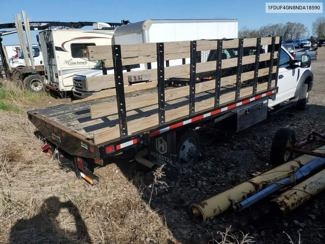 2022 Ford F450 Super Duty VIN: 1FDUF4GN8NDA18590 Lot: 54766265