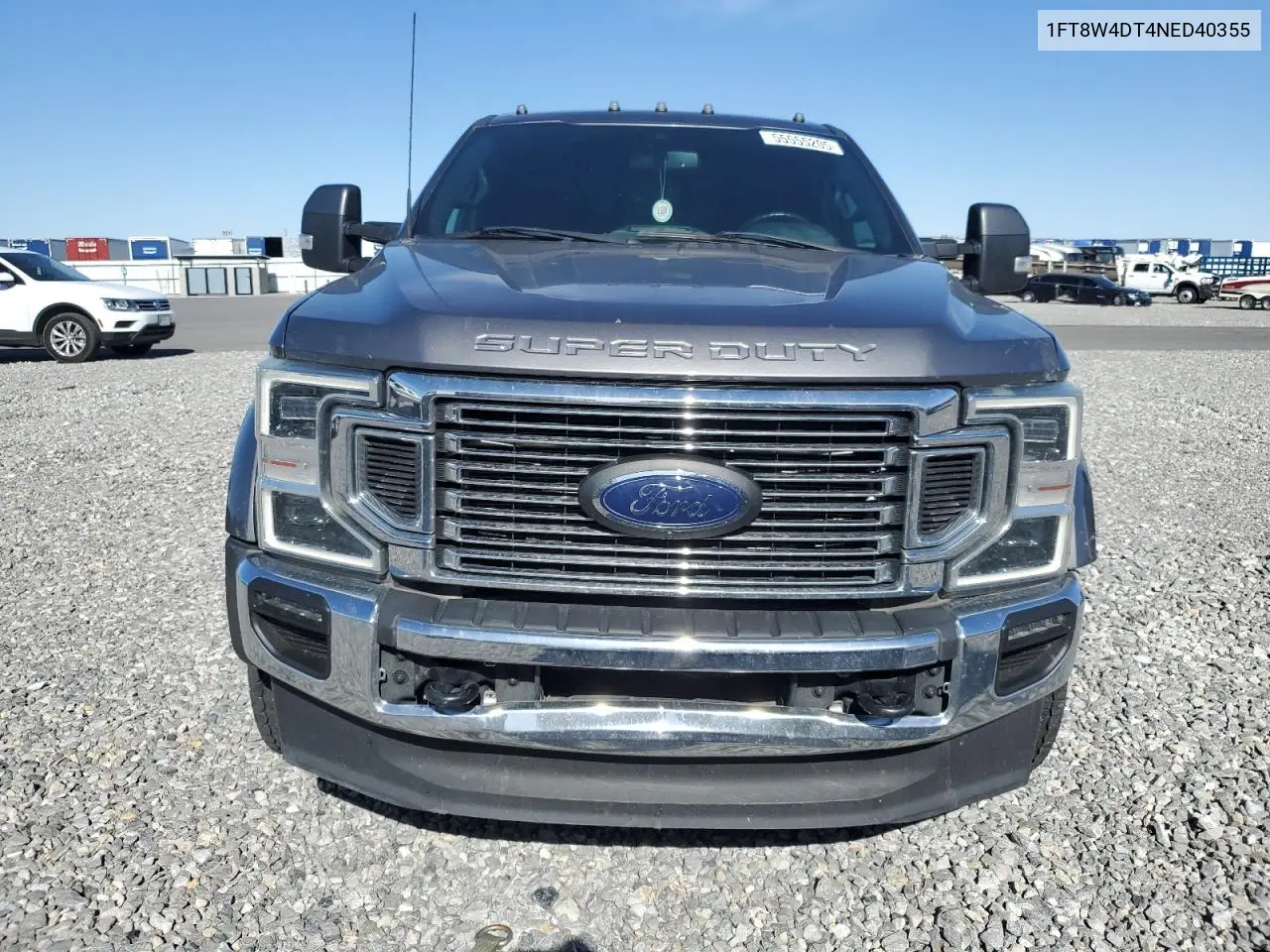 2022 Ford F450 Super Duty VIN: 1FT8W4DT4NED40355 Lot: 55555205