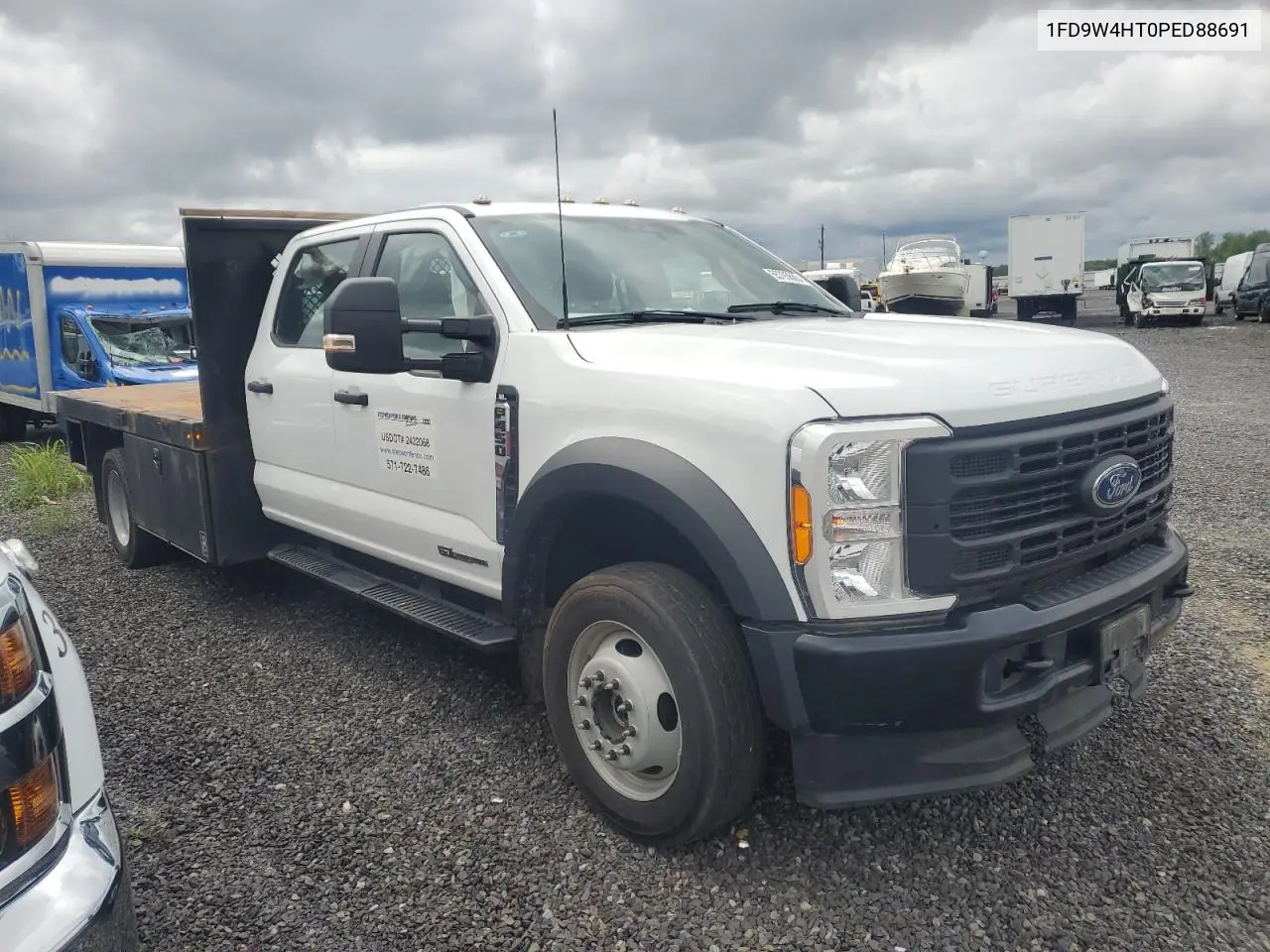 2023 Ford F450 Super Duty VIN: 1FD9W4HT0PED88691 Lot: 55793665