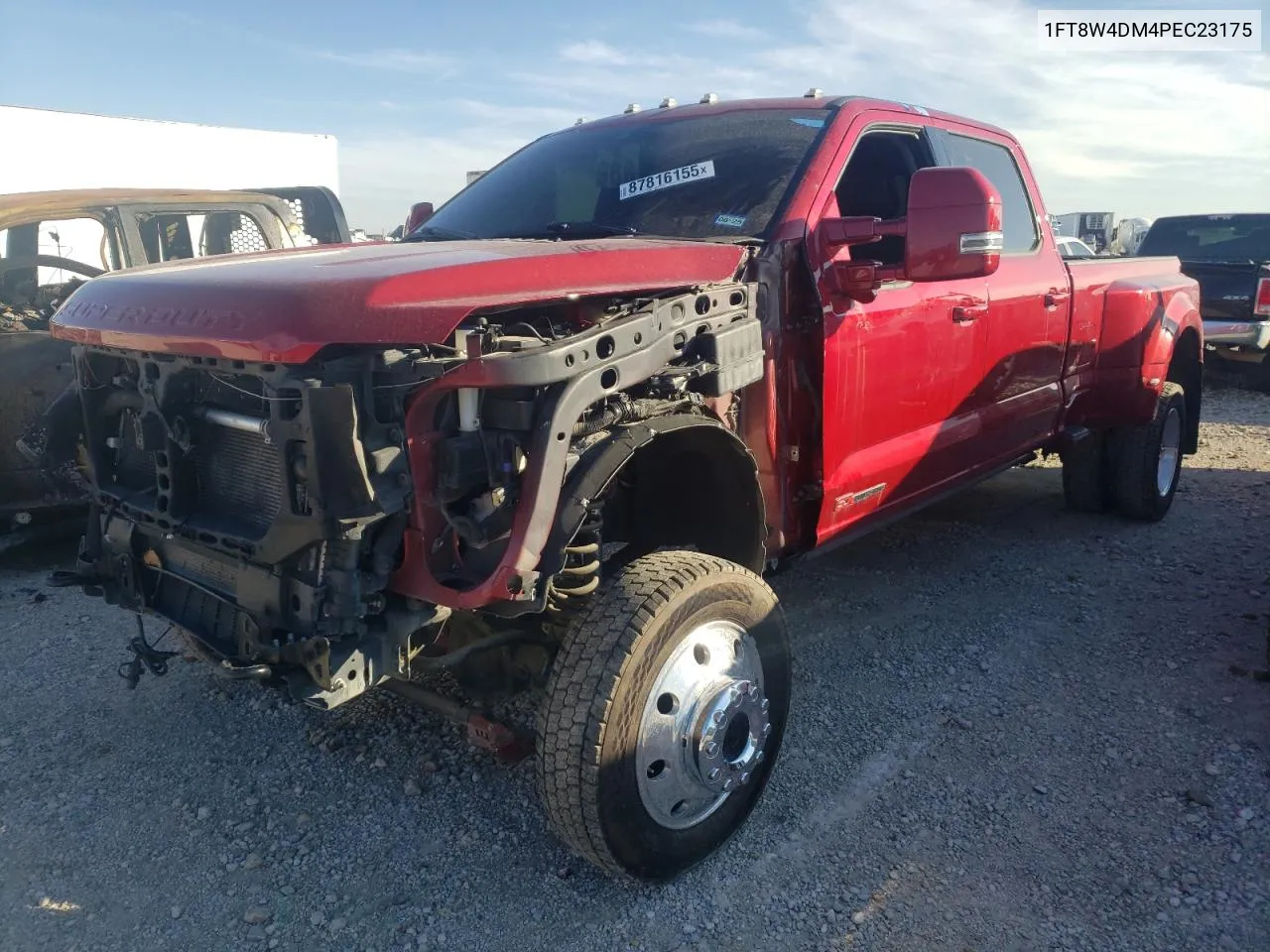 2023 Ford F450 Super Duty VIN: 1FT8W4DM4PEC23175 Lot: 87816155