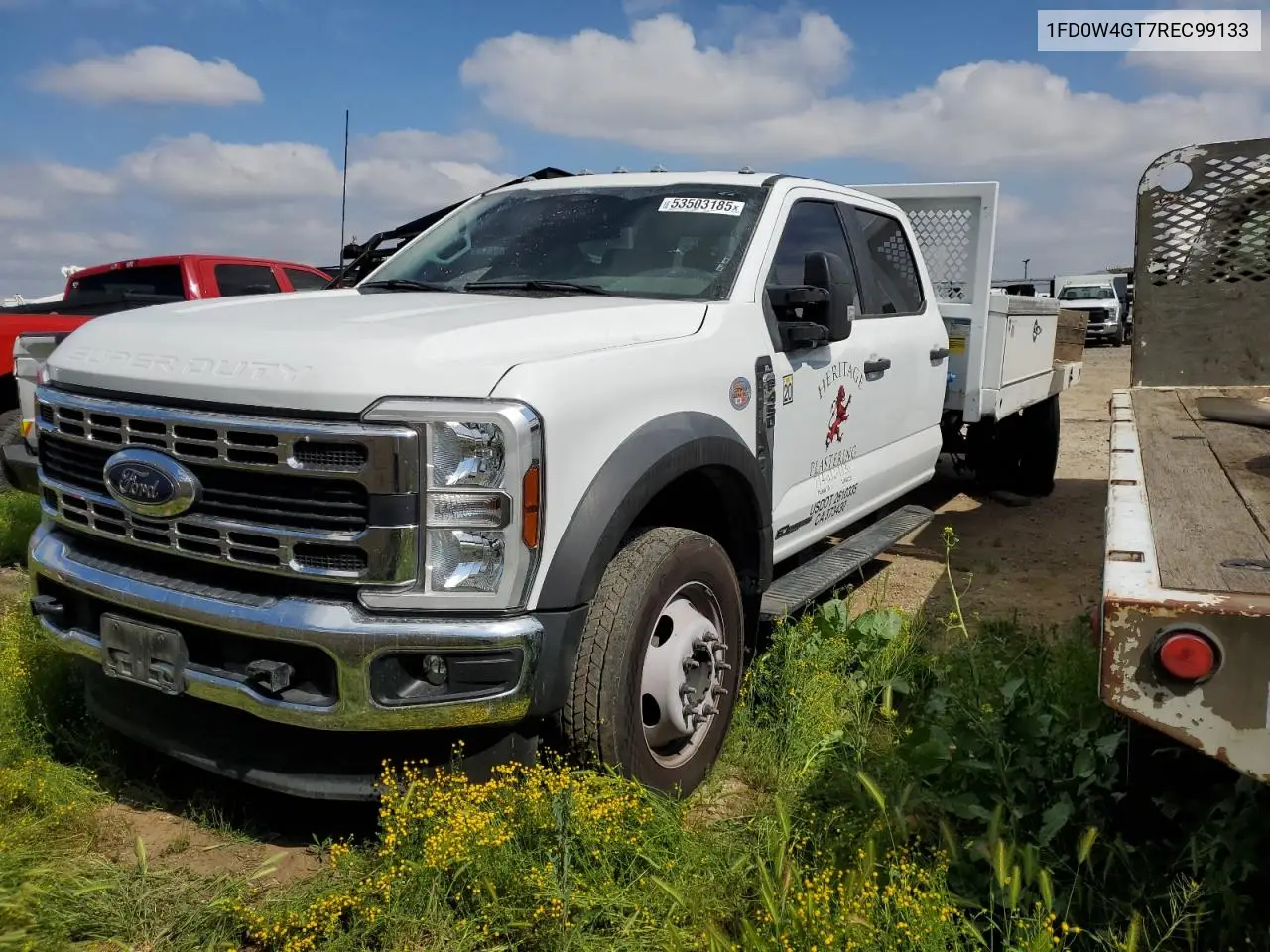 2024 Ford F450 Super Duty VIN: 1FD0W4GT7REC99133 Lot: 53503185