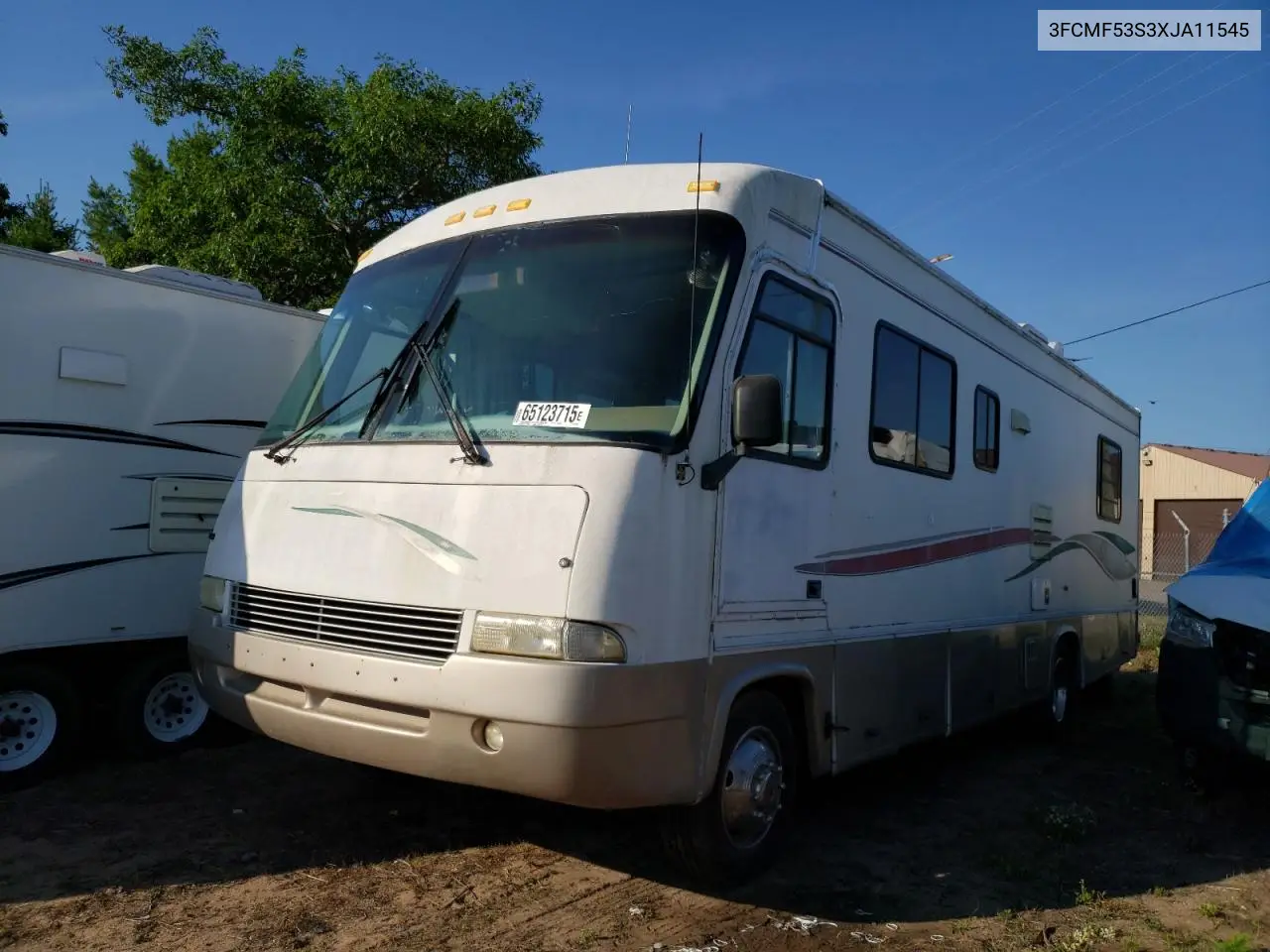 1999 Ford F550 Super - Rvs Rv VIN: 3FCMF53S3XJA11545 Lot: 65123715