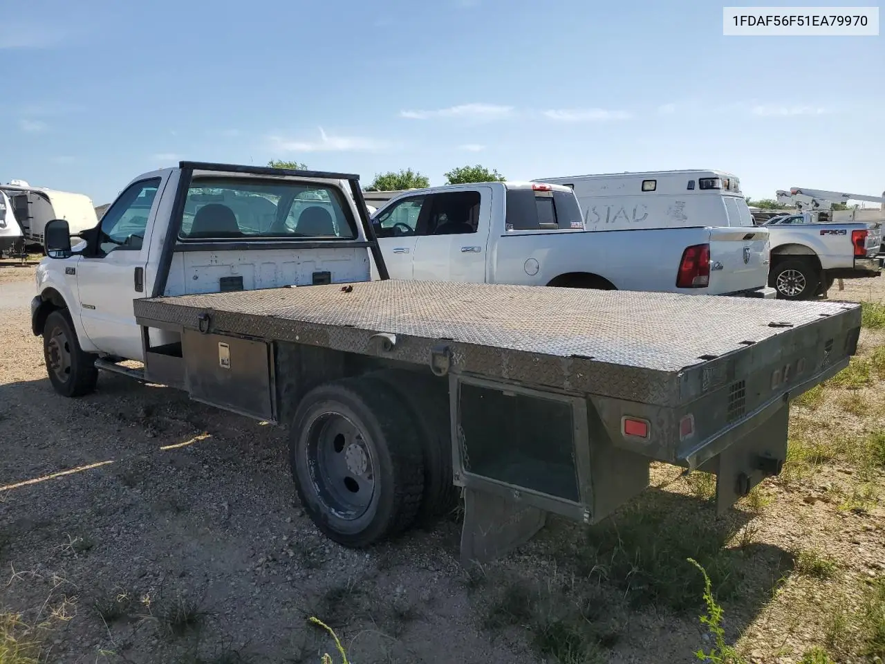 2001 Ford F550 Super Duty VIN: 1FDAF56F51EA79970 Lot: 55999815
